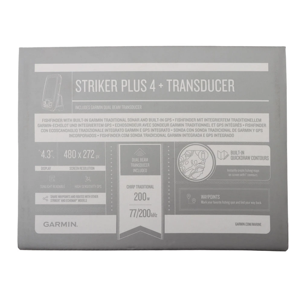 Garmin STRIKER Plus 4 Fishfinder With GPS Track Plotter 5 Garmin STRIKER Plus 4 Fishfinder With GPS Track Plotter - Image 3