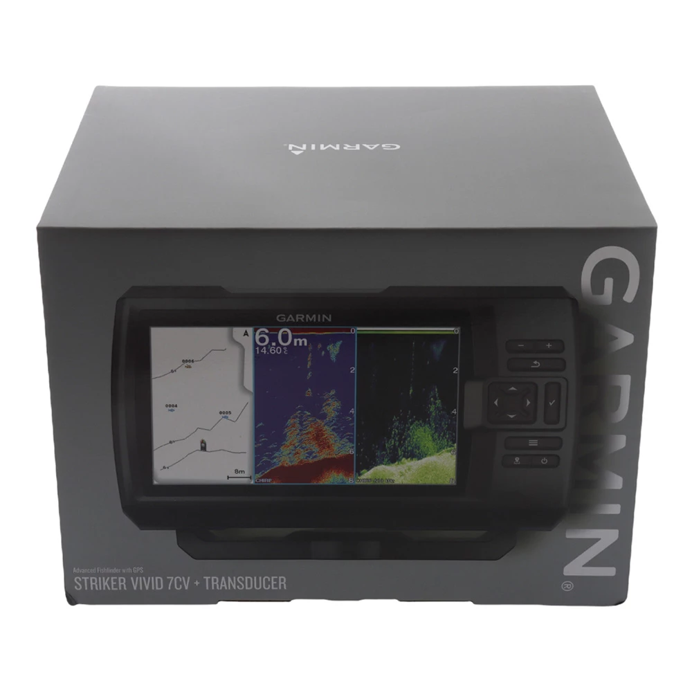 Garmin STRIKER Vivid 7cv CHIRP ClearVu Fishfinder With GT20-TM Transducer 3 Garmin STRIKER Vivid 7cv CHIRP ClearVu Fishfinder With GT20-TM Transducer