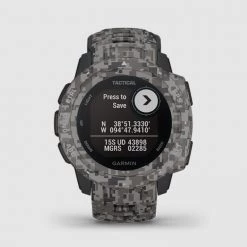 Garmin Instinct Tactical Edition GPS Smart Watch Graphite Camo -Garmin Sales Shop 2 67 16