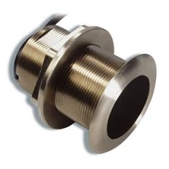 Garmin Bronze Tilted Thru-hull Transducer With Depth And Temperature (20deg Tilt/8-pin) - Airmar B60